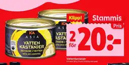 ICA Kvantum ICA Vattenkastanjer erbjuda