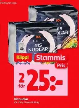 ICA Kvantum ICA Risnudlar erbjuda