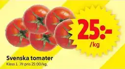 ICA Supermarket Svenska tomater erbjuda