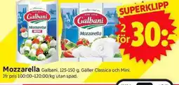 ICA Supermarket GALBANI Mozzarella erbjuda