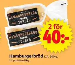 ICA Supermarket ICA Hamburgerbröd erbjuda