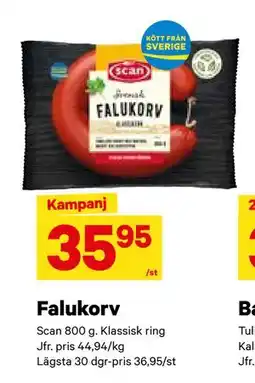 City Gross Falukorv, SEK 35.95 erbjuda