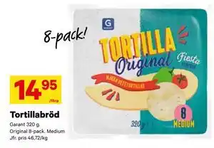 City Gross Tortillabröd, SEK 14.95 erbjuda