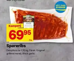 City Gross Spareribs, SEK 69.95 erbjuda