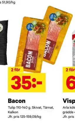 City Gross Bacon, SEK 35 erbjuda