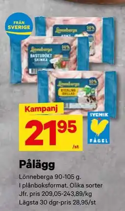 City Gross Pålägg, SEK 21.95 erbjuda