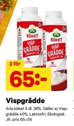 City Gross Vispgrädde, SEK 65 erbjuda