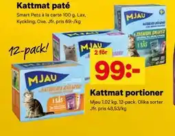 City Gross Kattmat portioner, SEK 99 erbjuda