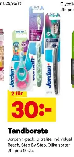 City Gross Tandborste, SEK 30 erbjuda