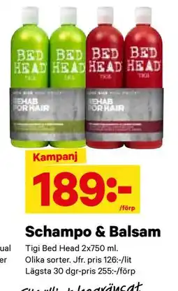 City Gross Schampo & Balsam, SEK 189 erbjuda
