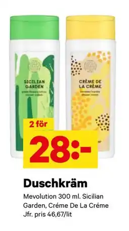 City Gross Duschkräm, SEK 28 erbjuda
