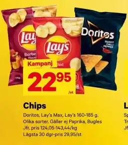 City Gross Chips, SEK 22.95 erbjuda