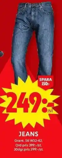 ICA Maxi Jeans erbjuda