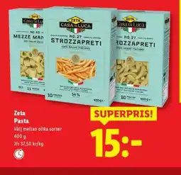 Lidl Zeta Pasta erbjuda