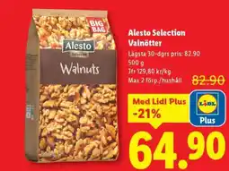 Lidl Alesto Selection Valnötter erbjuda