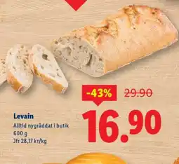 Lidl Levain erbjuda