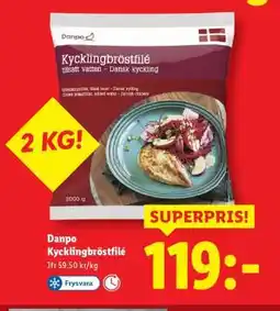 Lidl Danpo Kycklingbröstfilé erbjuda