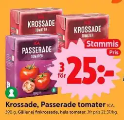 ICA Supermarket KROSSADE, PASSERADE TOMATER erbjuda