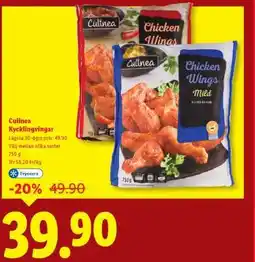 Lidl Culinea Kycklingvingar erbjuda
