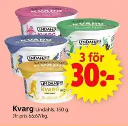 ICA Supermarket Kvarg Lindahls erbjuda