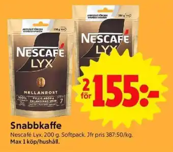 ICA Supermarket Nescafé Lyx erbjuda