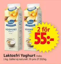 ICA Supermarket LAKTOSFRI YOGHURT erbjuda