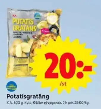 ICA Supermarket POTATISGRATÄNG erbjuda
