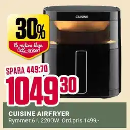 ÖoB CUISINE AIRFRYER erbjuda