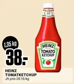 ÖoB HEINZ Tomatketchup erbjuda