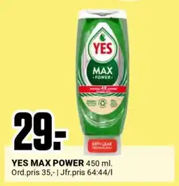 ÖoB YES MAX POWER erbjuda