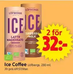ICA Supermarket Ice Coffee Löfbergs erbjuda