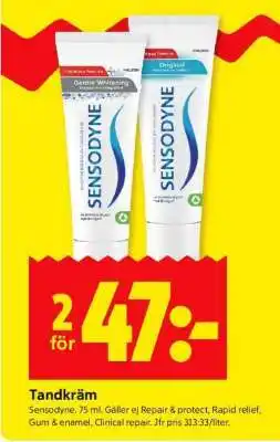 ICA Supermarket TANDKRÄM erbjuda