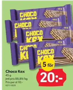 DollarStore Choco Kex erbjuda
