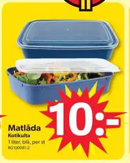 DollarStore Matlåda Kotikulta erbjuda