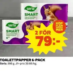 Coop TOALETTPAPPER 6-PACK erbjuda