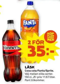 Coop Läsk erbjuda