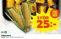 Coop FÄRSK MAJS erbjuda