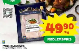 Coop FÄRSK HEL KYCKLING erbjuda