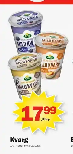 Pekås Kvarg, SEK 17.99 erbjuda