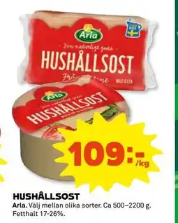 Coop Daglivs HUSHÅLLSOST, SEK 109 erbjuda