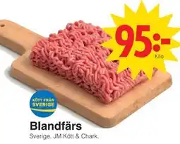 Matöppet Blandfärs, SEK 95 erbjuda