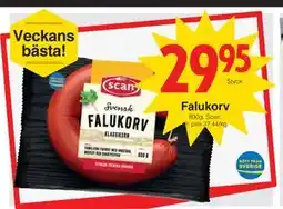 Matöppet Falukorv, SEK 29.95 erbjuda