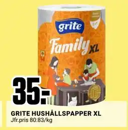 ÖoB GRITE HUSHÅLLSPAPPER XL, SEK 35 erbjuda