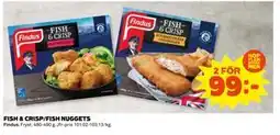 Coop Daglivs FISH & CRISP/FISH NUGGETS, SEK 99 erbjuda