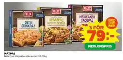 Coop Daglivs MATPAJ, Medlemspris erbjuda