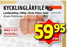 Matvärlden Tensta KYCKLINGLÅRFILÉ, SEK 59.95 erbjuda