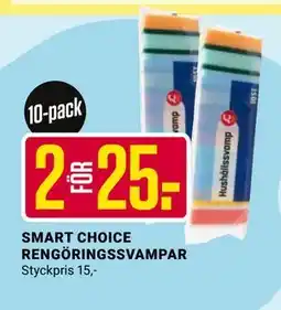 ÖoB SMART CHOICE RENGÖRINGSSVAMPAR, SEK 25 erbjuda