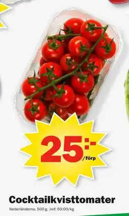 Pekås Cocktailkvisttomater, SEK 25 erbjuda