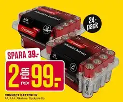 ÖoB CONNECT BATTERIER, SEK 99 erbjuda