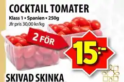 Matvärlden Tensta COCKTAIL TOMATER, SEK 15 erbjuda